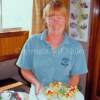 Helen, from Cornwall, has been the chef on Anjodi for years. Her dishes are light and filled with the produce of the region. 