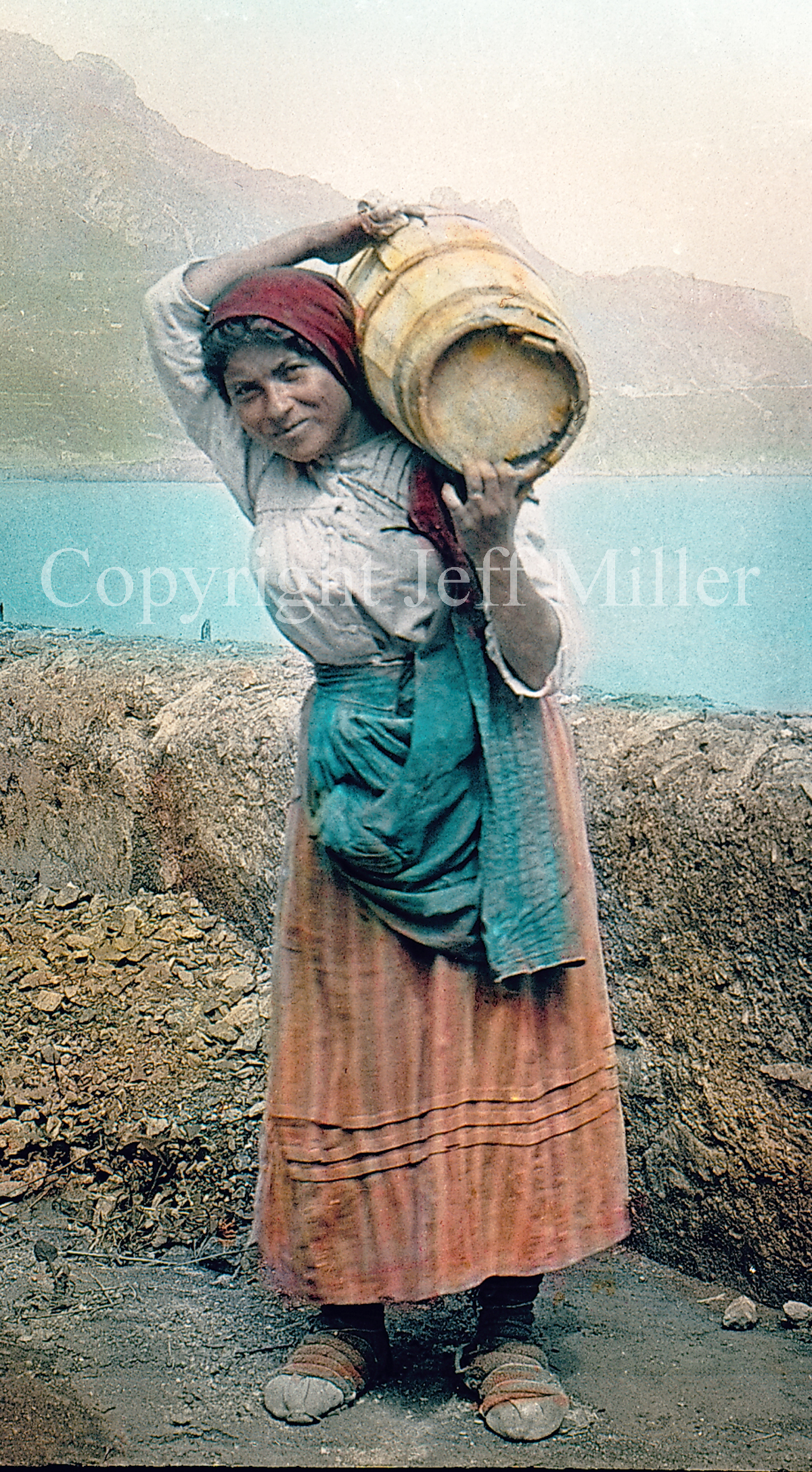 Old photos of Italy, wine 